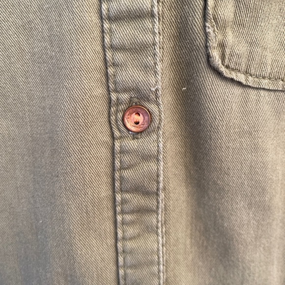 Carter's Green Button Down Blouse - Size 6 - Picture 6 of 8